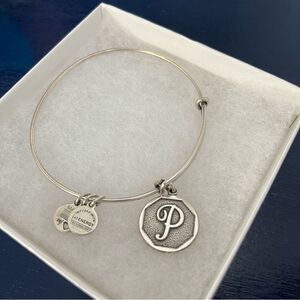 "P" Alex and Ani Bracelet
